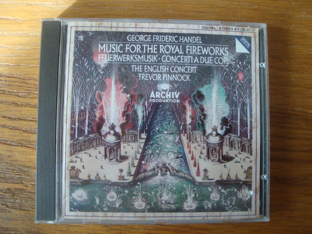 The English Concert - Händel - Music For The Royal Fireworks, Ophalen of Verzenden, Classicisme, Zo goed als nieuw, Overige typen