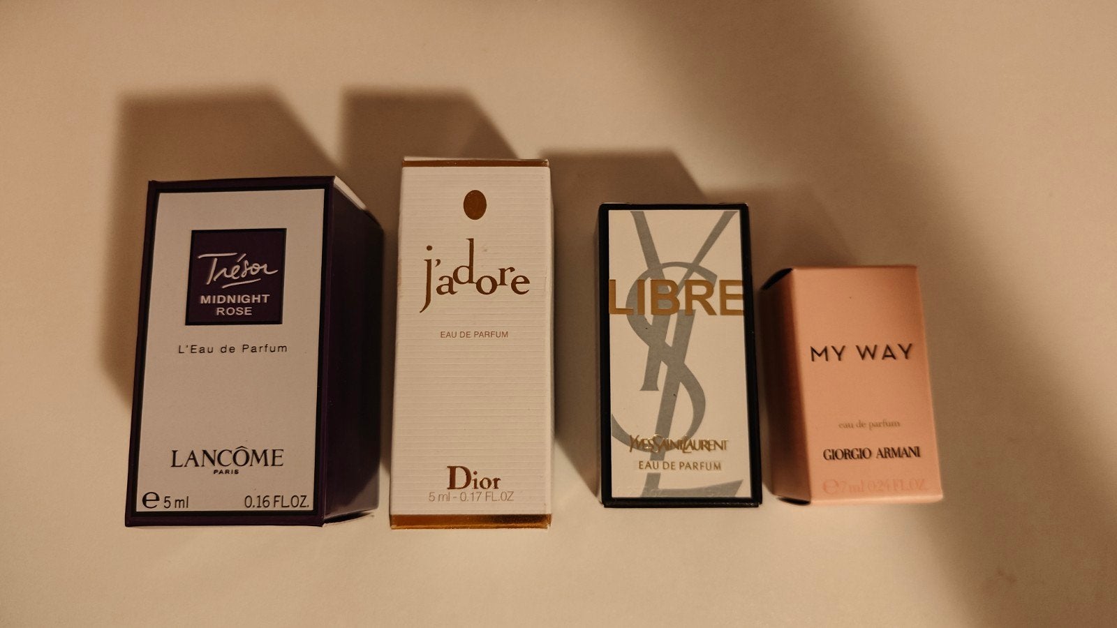 Mini parfums, lancôme, Dior, YSL, Armani, Sieraden, Tassen en Uiterlijk, Ophalen of Verzenden, Nieuw
