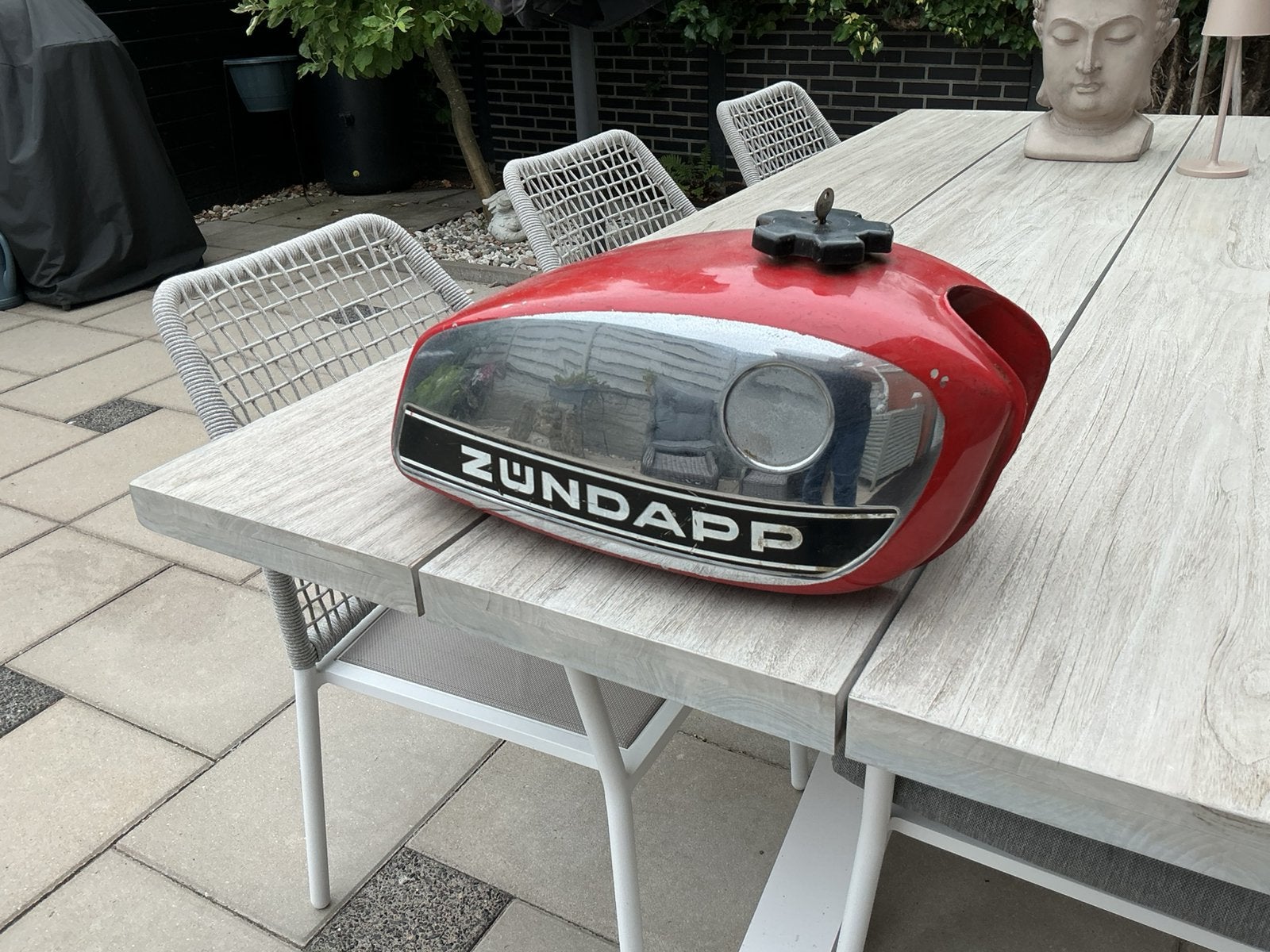 Te koop zundapp 529 lange banen tank geen stuurinslag., Fietsen en Brommers, Brommeronderdelen | Zundapp, Ophalen of Verzenden