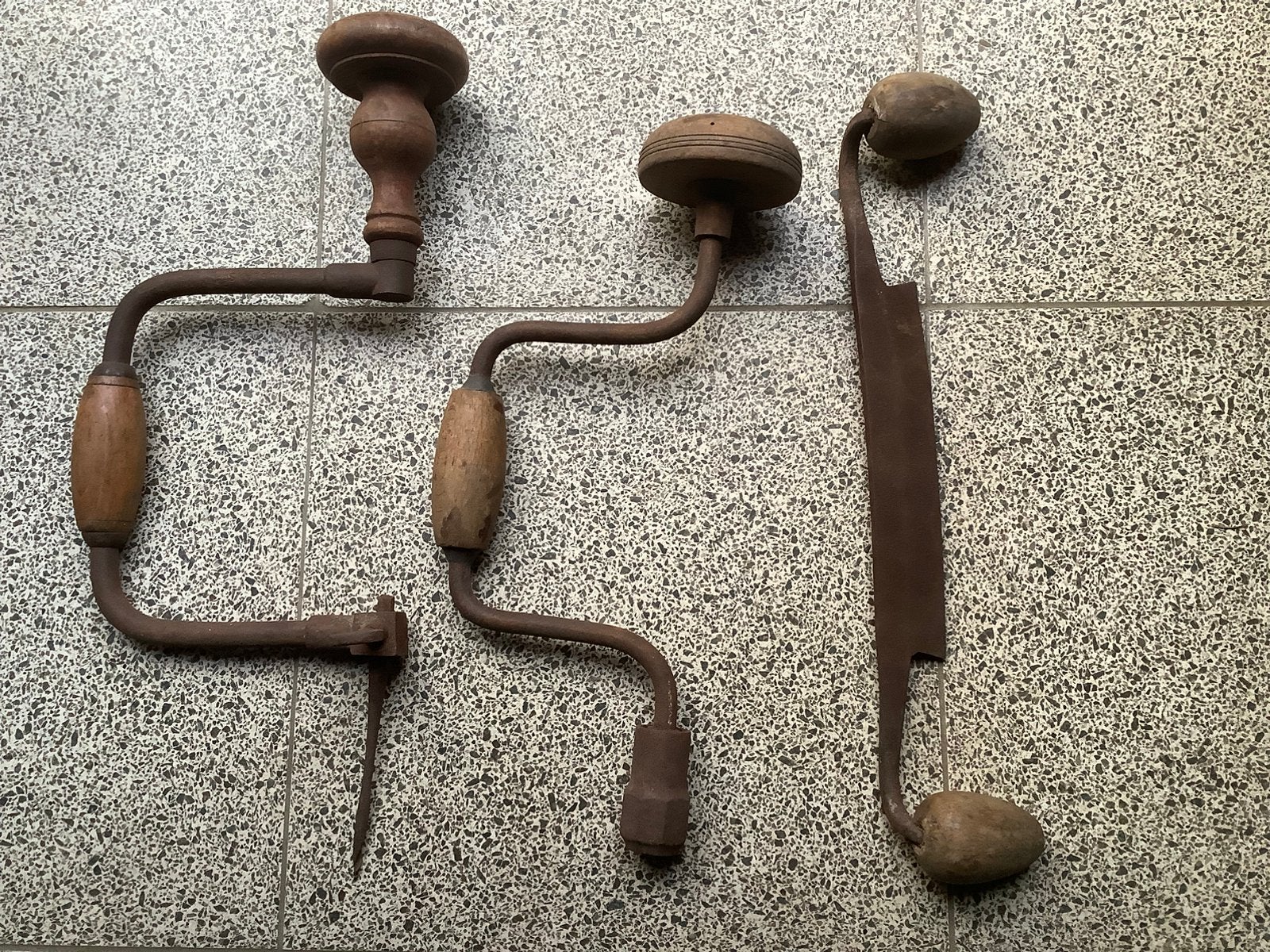 Vintage gereedschapsset 3 stuks., Ophalen