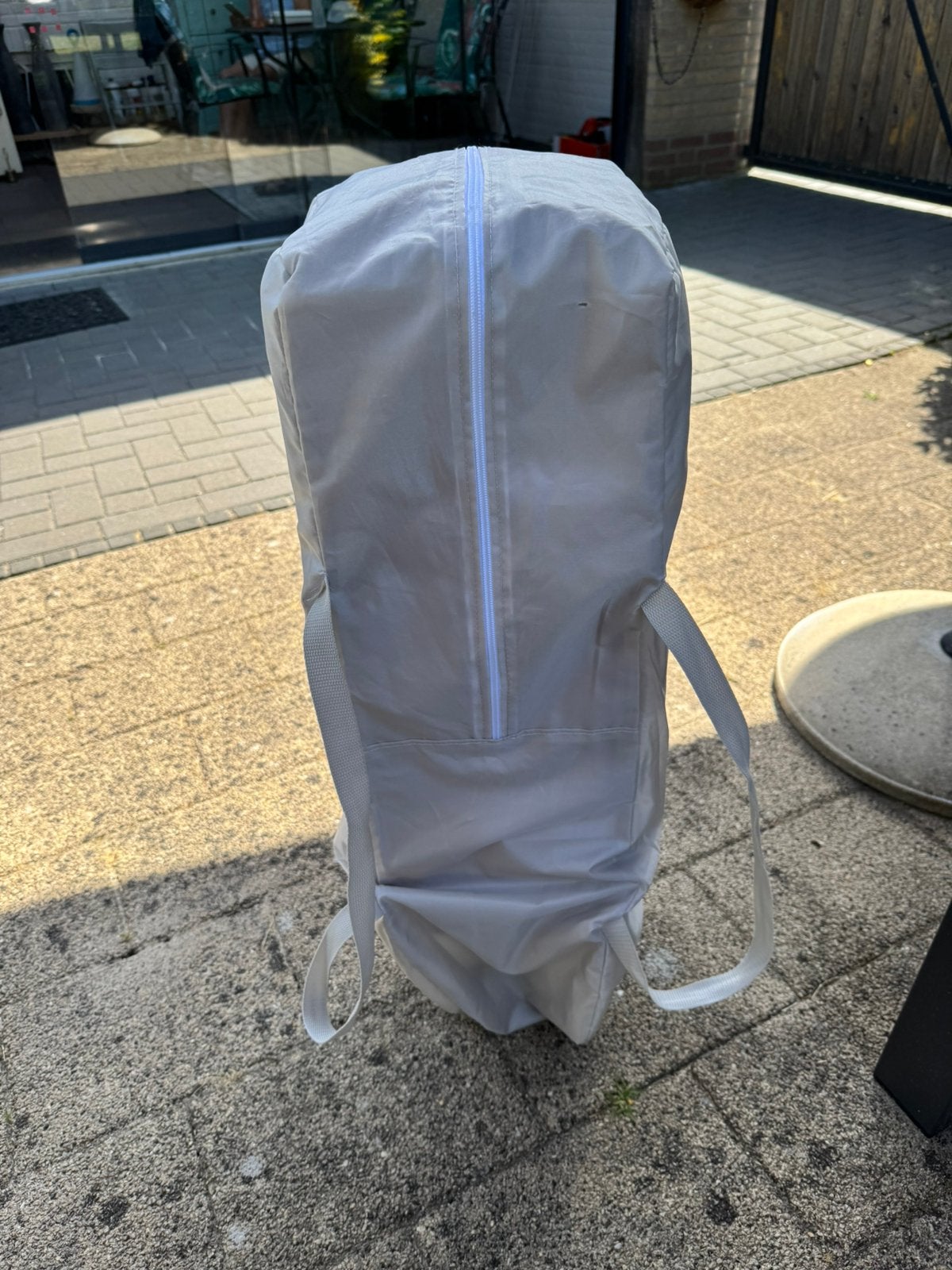 Te koop campingbedje, Ophalen, Zo goed als nieuw, Minder dan 140 cm, Matras