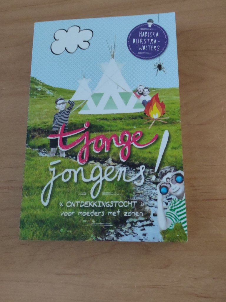 Tjonge jongens- Mariska Dijkstra-Wolters, Ophalen of Verzenden, Zo goed als nieuw, Zwangerschap en Bevalling