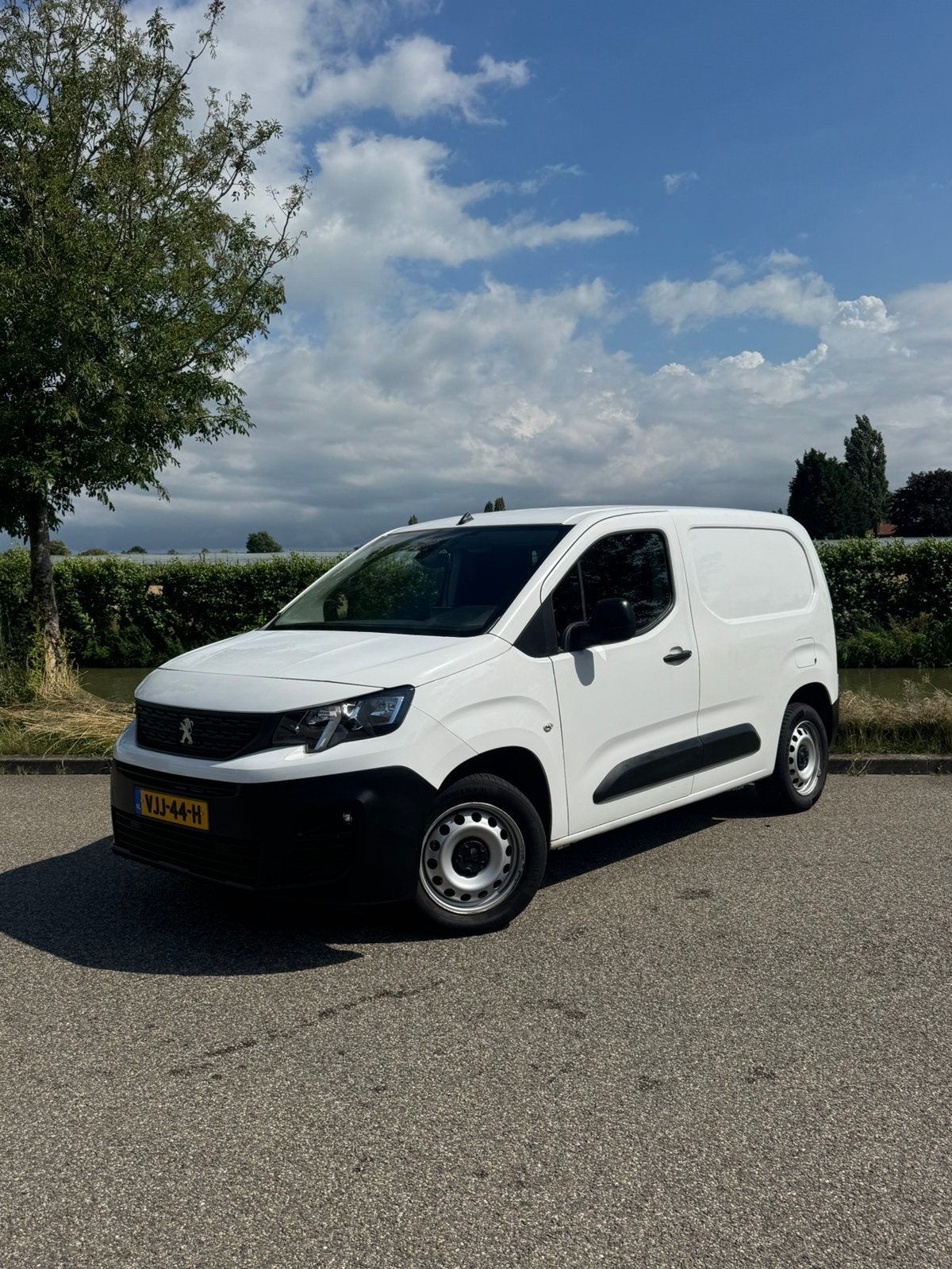 Peugeot Partner 1.5 BlueHDi Premium Automaat, 4 cilinders, Wit, Origineel Nederlands, Bedrijf