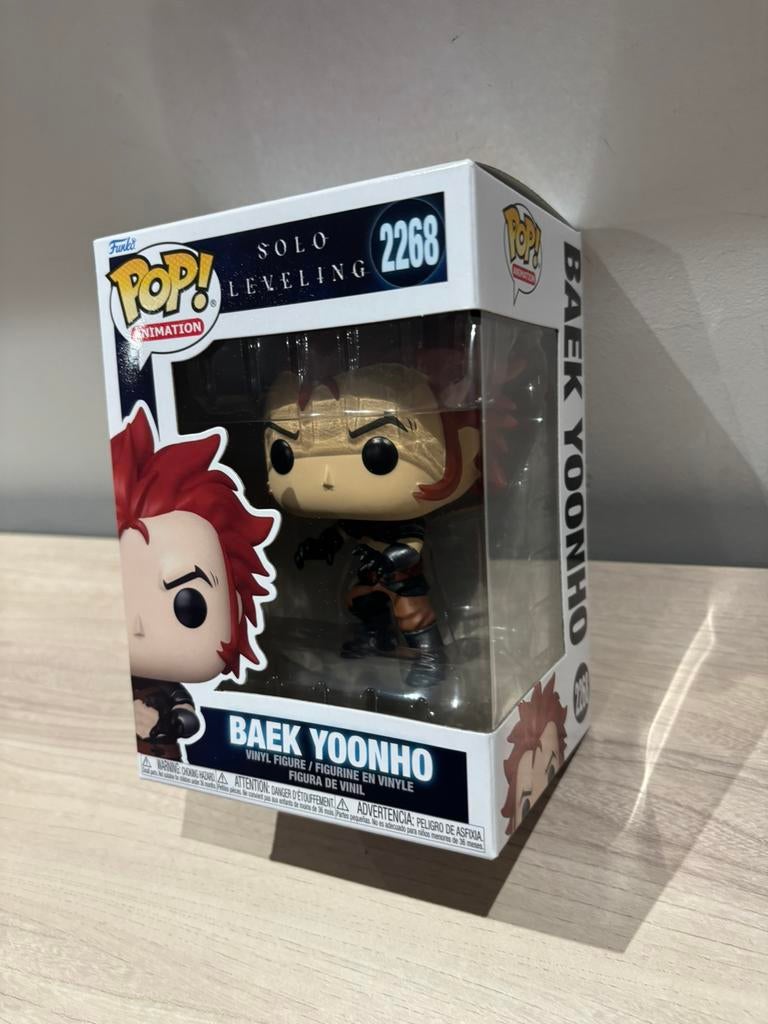 Baek Yoonho #2268 Funko Pop! – Solo Leveling, Funko Europe, Ophalen of Verzenden, Zo goed als nieuw, 4th floor, 1 Queen Caroline St, London W6 9YN, Verenigd Koninkrijk