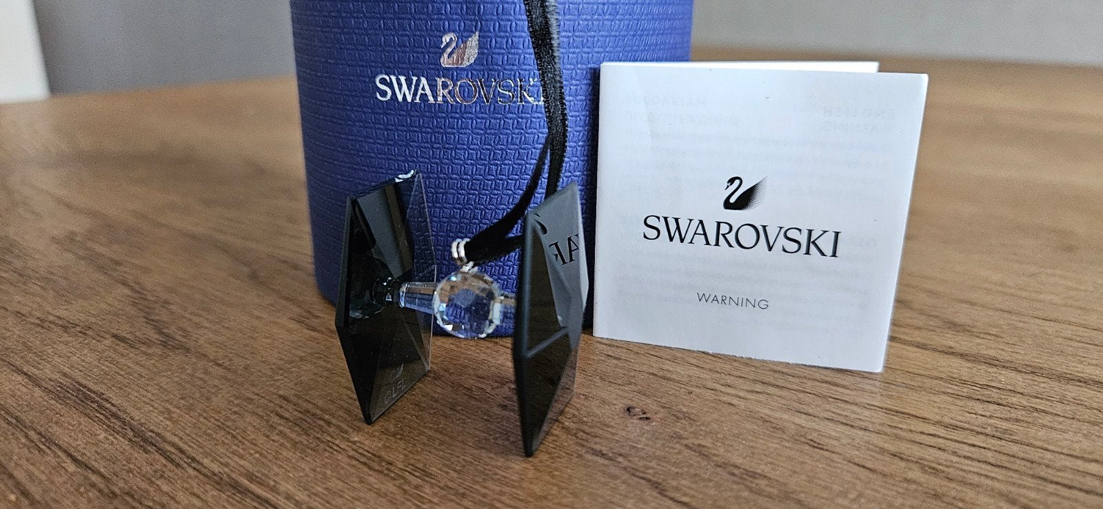 Swarovski Dinsey Star Wars Tie Fighter, Verzamelen, Ophalen of Verzenden, Nieuw, Figuurtje