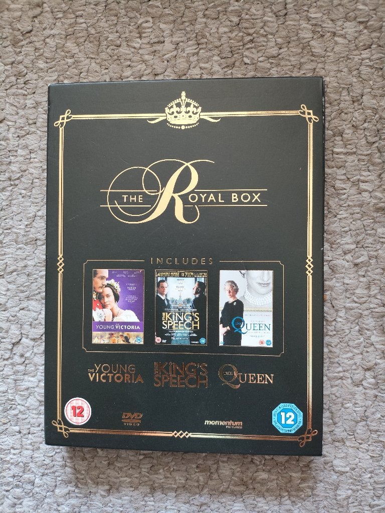 The Royal Box met 3 dvd's, Engels, Alle leeftijden, Engels, Ophalen of Verzenden