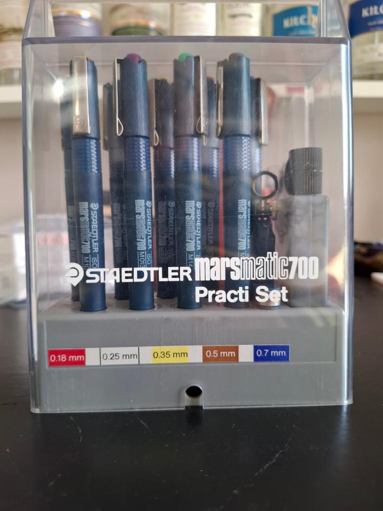 Staedtler tekenpennen, Ophalen of Verzenden, Gebruikt, Overige typen