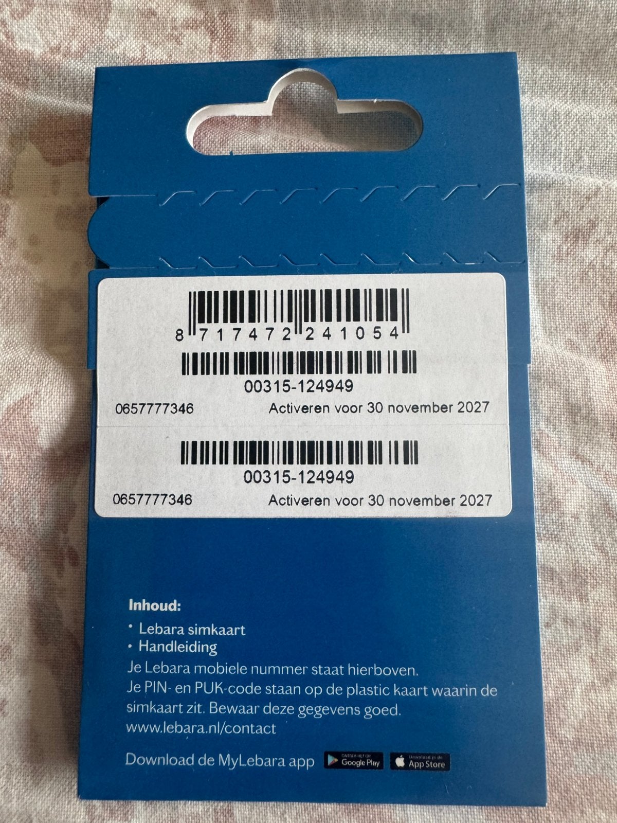 MOOI NUMMER 0657777346, Telecommunicatie, Ophalen of Verzenden, Nieuw, KPN, Simkaart