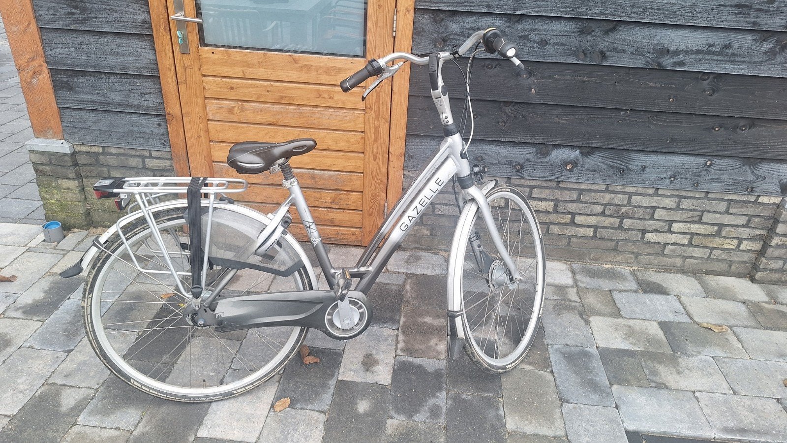 nette Gazelle Chamonix C8 Damesfiets, Fietsen en Brommers, Ophalen, Terugtraprem, Gebruikt, (Extra) lage instap