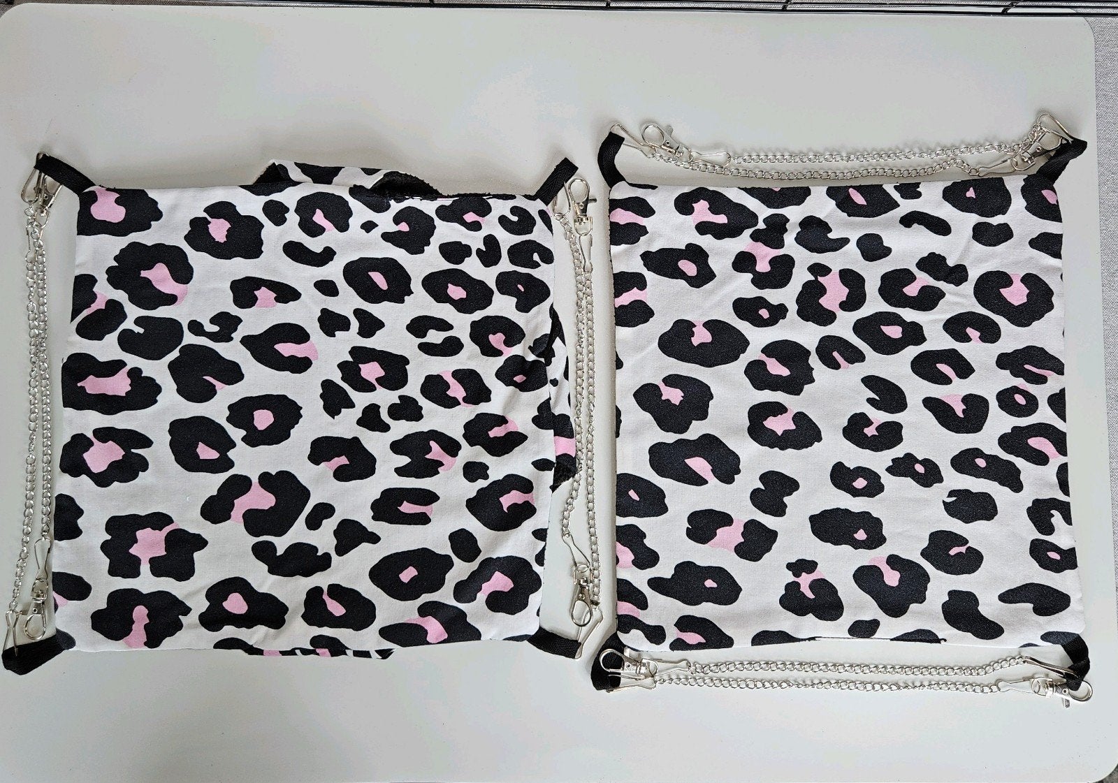 Handgemaakte set van 2 hangmatten voor kleine huisdieren.🐾♻, Ophalen of Verzenden, Nieuw