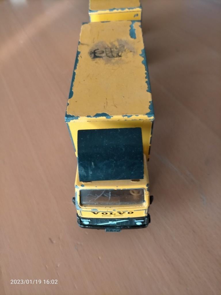Siku volvo Deutsche post opknapper, Verzenden, Gebruikt, Bus of Vrachtwagen