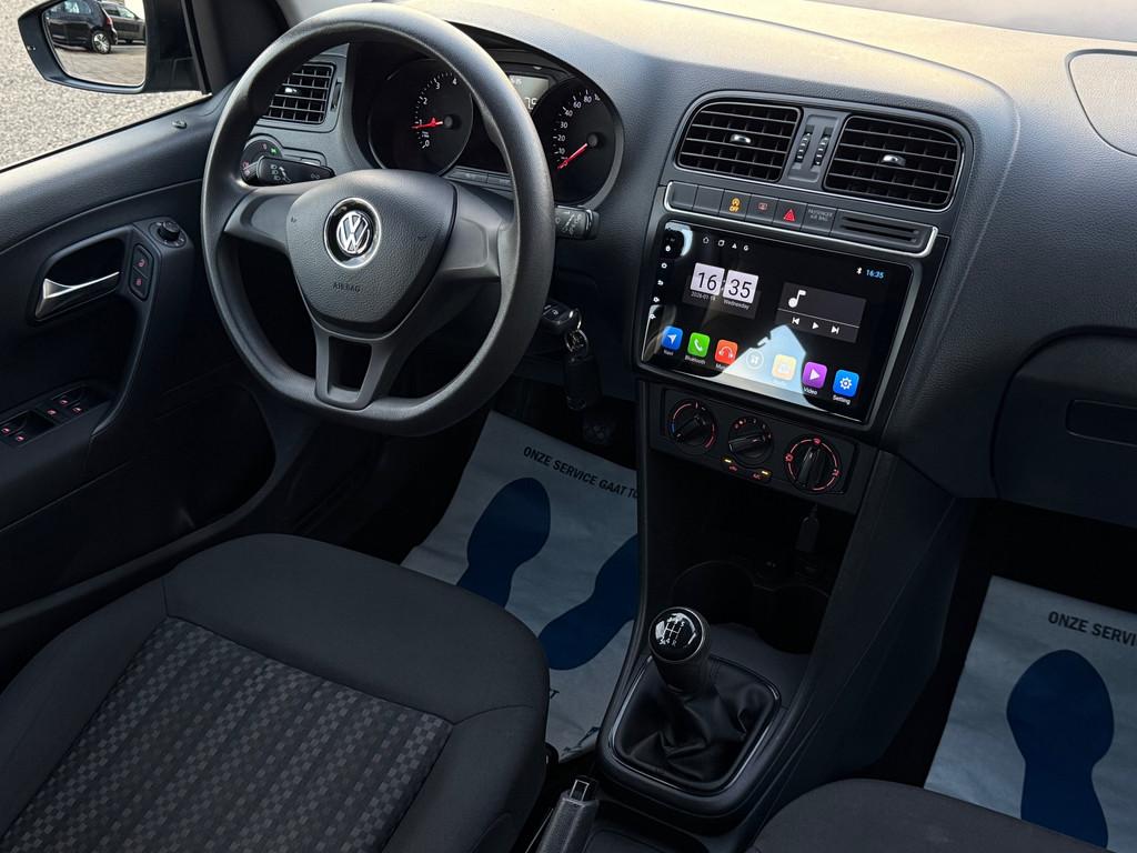 Volkswagen Polo 1.0 Comfortline - CARPLAY - AIRCO - 5 DEURS, Auto's, Volkswagen, Stof, Euro 6, Handgeschakeld, 955 kg