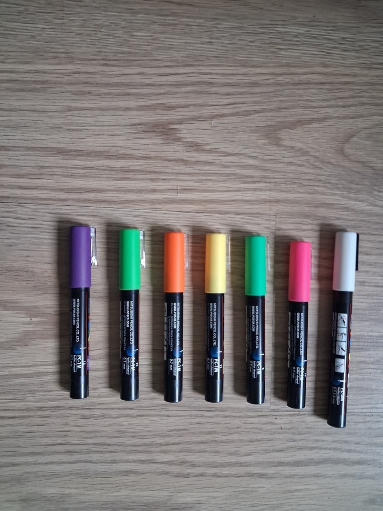 Nieuwe posca stiften, Ophalen of Verzenden, Nieuw, Potlood of Stift