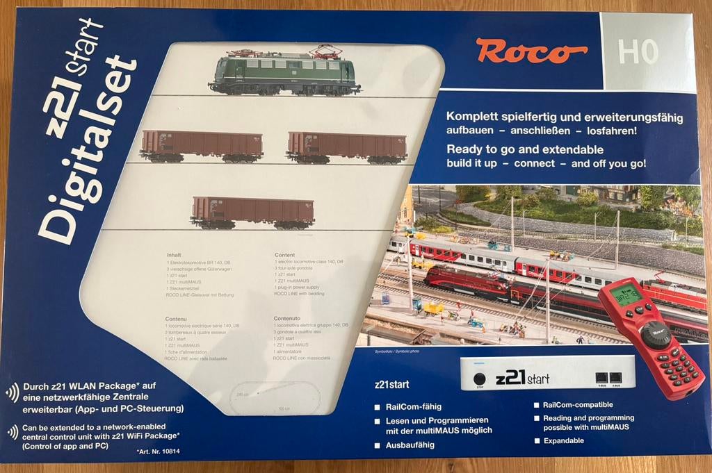 Roco 51330 H0 Digitale startset DB BR 140 met goederentrein, Hobby en Vrije tijd, Modeltreinen | H0, Treinset, Gelijkstroom, Nieuw