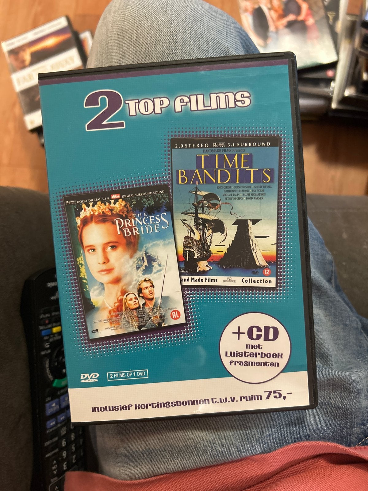 2 Top Films: The Princess Bride & Time Bandits (DVD), Cd's en Dvd's, Nederlands, Ophalen of Verzenden, Vanaf 12 jaar, Gebruikt