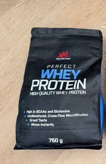 XXL Nutrition Perfect Whey Protein - 1 zak van 750g, Ophalen of Verzenden, Nieuw, Poeder of Drank