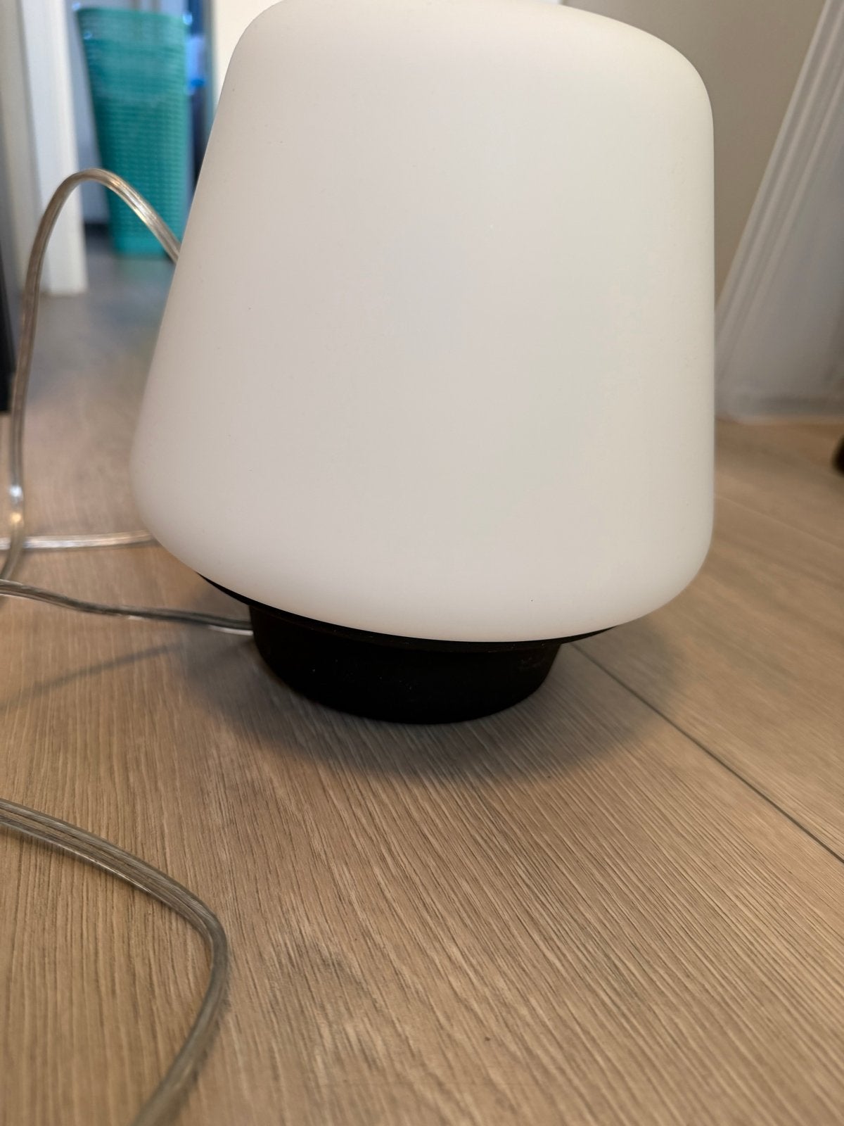Philips Hue Wellness Table Lamp black, Wit, Ophalen of Verzenden, Modern, Glas