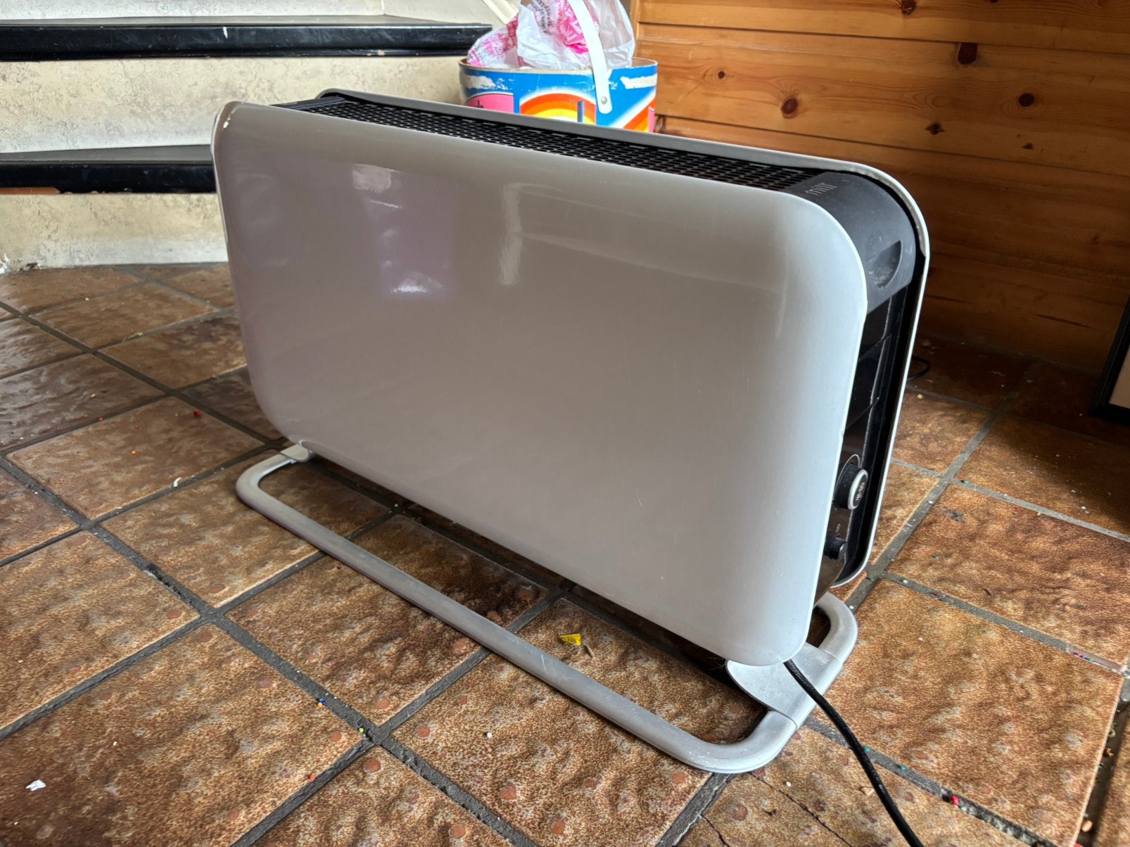 Convectorkachel 2200W, mobiele elektrische bijverwarming, Ophalen, 30 tot 80 cm, Kachel, Zo goed als nieuw