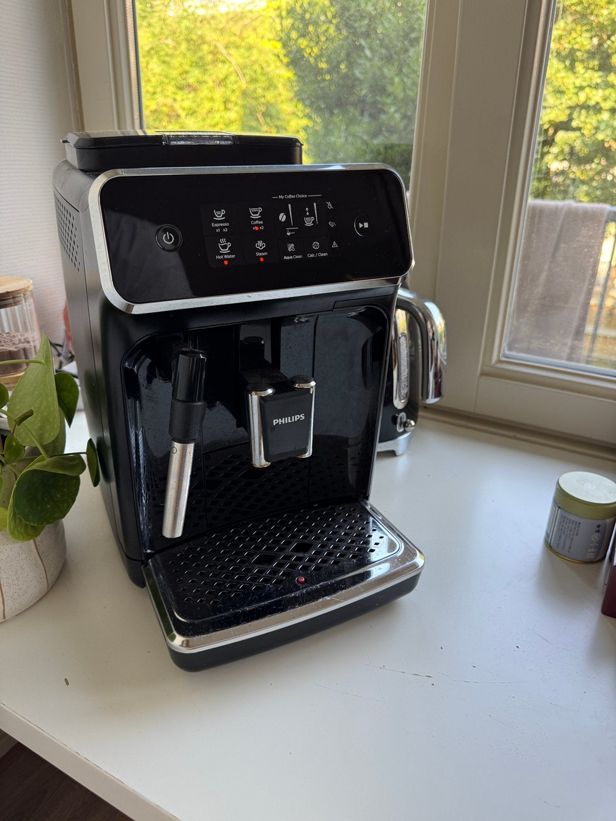 Philips Omnia espressomachine, Ophalen, Zo goed als nieuw, Espresso apparaat, Koffiebonen