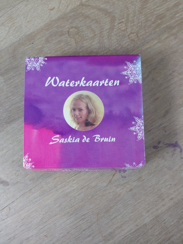 Waterkaarten Saskia de Bruin orakel kaarten, Ophalen of Verzenden, Zo goed als nieuw, Tarot of Kaarten leggen, Overige typen