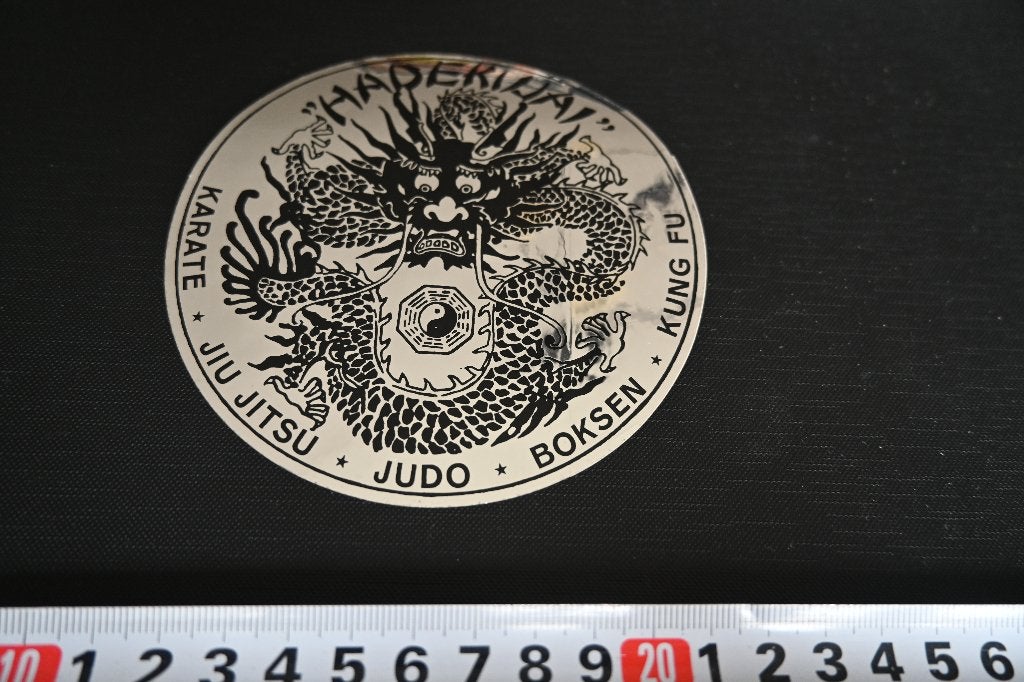 sticker HADEHWAI  ?? Karate Jiu Jitsu Judo Boksen Kung Fu, Ophalen, Zo goed als nieuw