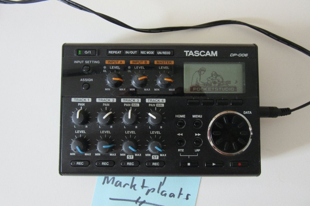 Tascam DP-006 multitrack recorder, Muziek en Instrumenten, Ophalen of Verzenden, Gebruikt, Minder dan 5 kanalen