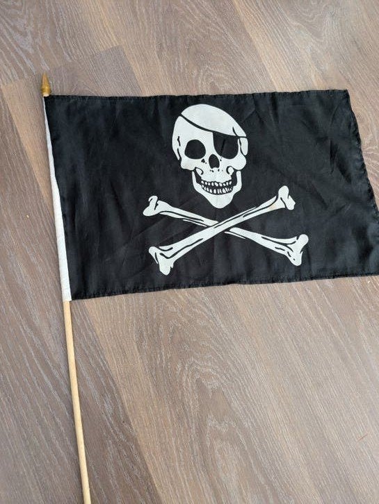 Piratenvlag, Ophalen, Gebruikt, Jongen of Meisje