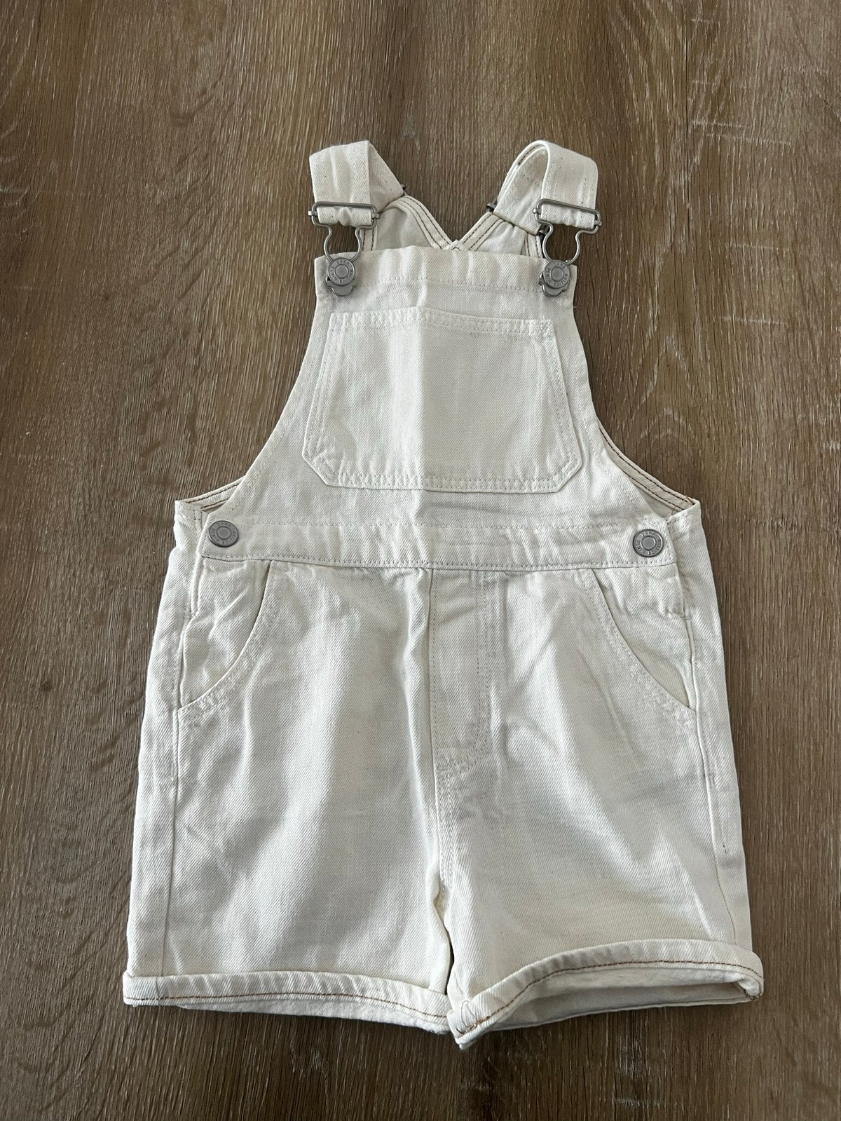 Creme tuinbroek maat 80 zara unisex, Kinderen en Baby's, Babykleding | Maat 80, Ophalen of Verzenden, Jongetje of Meisje, Broekje