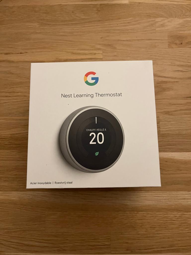 Google Nest Thermostaat V3, Doe-het-zelf en Verbouw, Thermostaten, Ophalen, Gebruikt