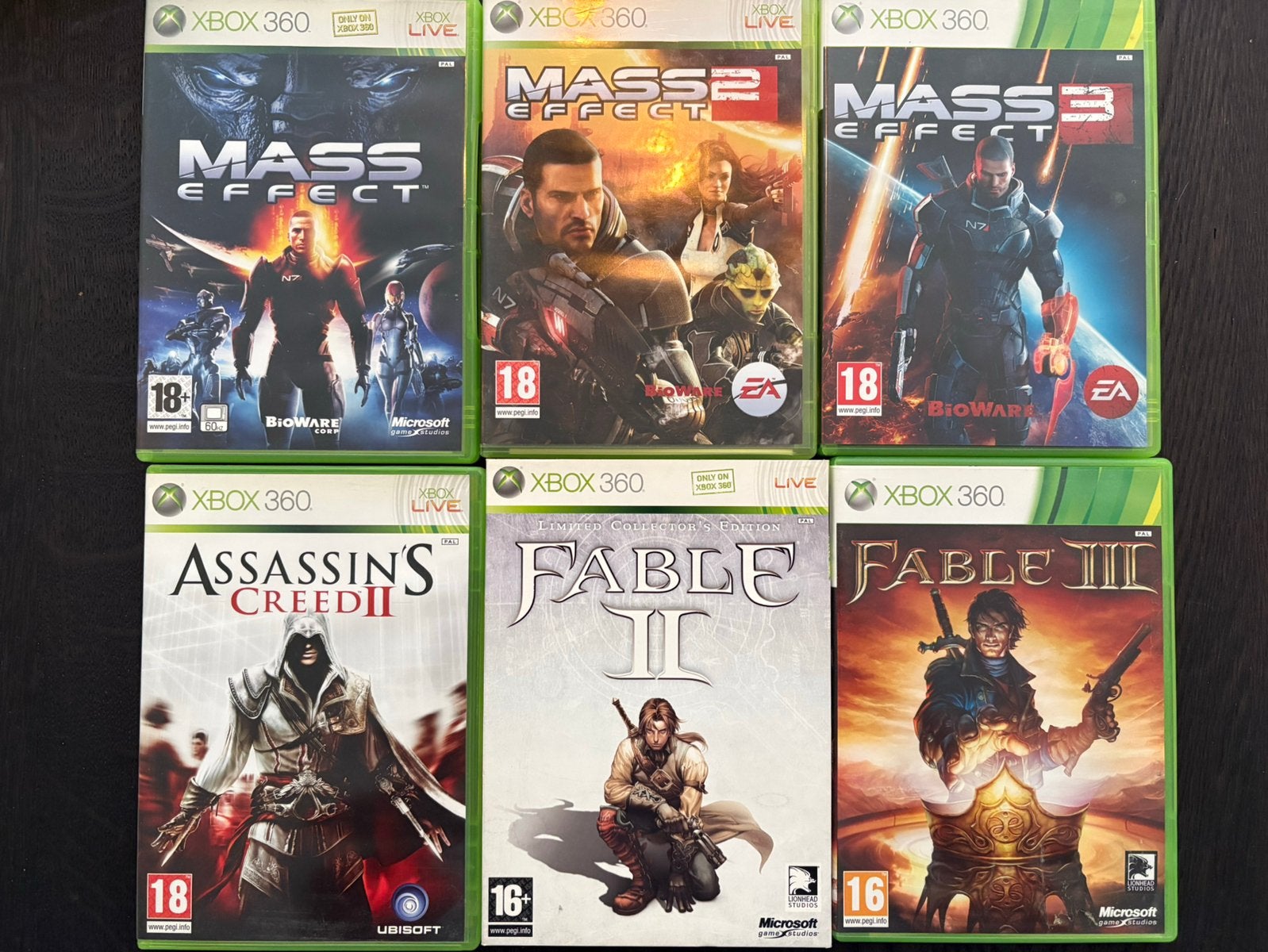 XBOX 360 GAMES oa Fable, Fallout, Mass effect, GTA, FIFA, Spelcomputers en Games, Games | Xbox 360, 1 speler, Ophalen of Verzenden