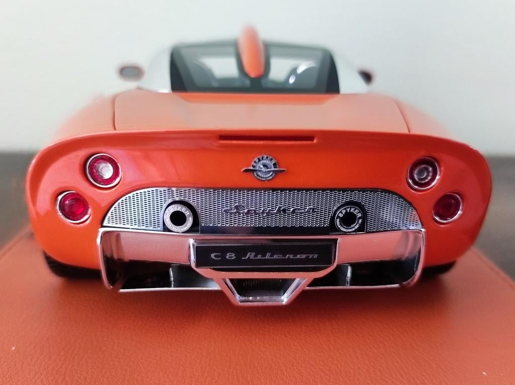 Spyker C8 Aileron 1 van 500 TOP093A Top Marques 1:18, Hobby en Vrije tijd, Ophalen of Verzenden, Zo goed als nieuw, Auto, Overige merken