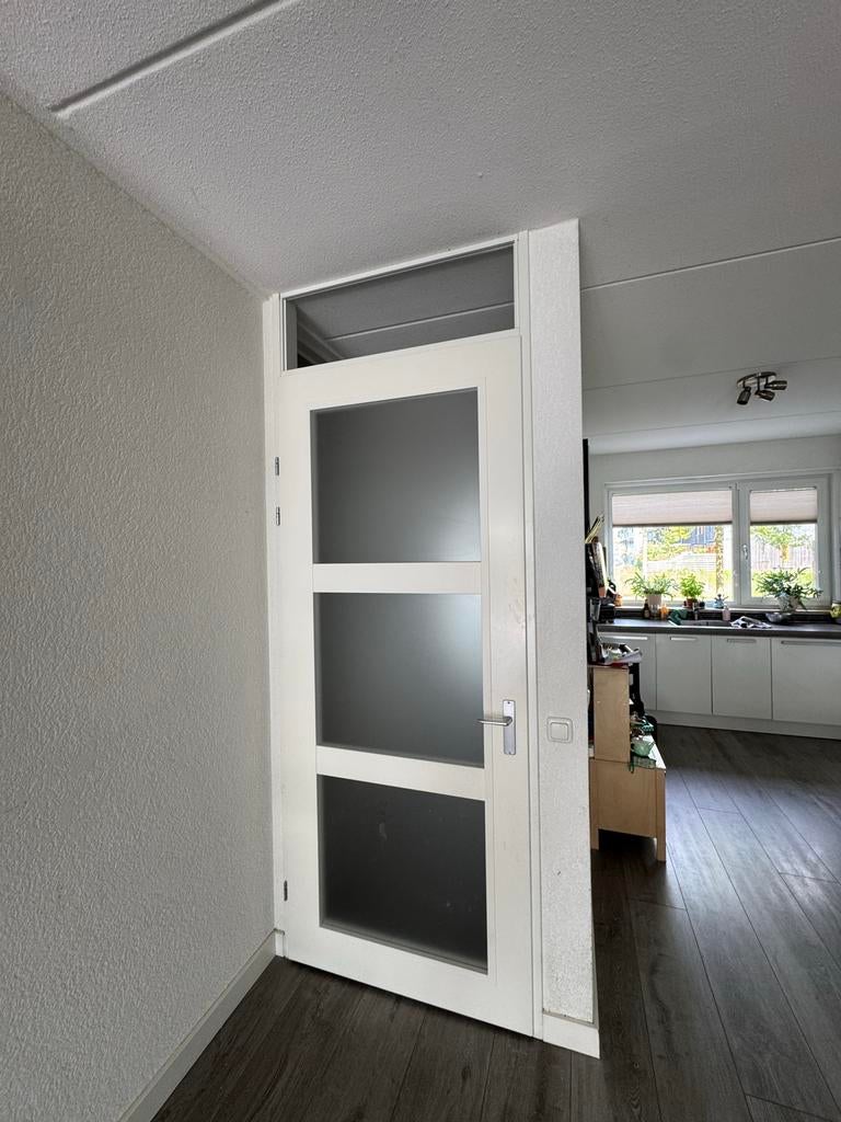 Svedex opdek binnendeuren met stalen kozijn, Ophalen, Gebruikt, 80 tot 100 cm, 215 cm of meer