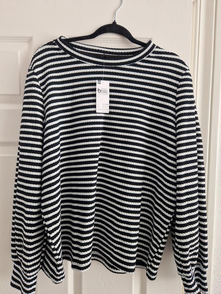 Nieuwe dames shirt/sweater/trui XL, Zwart, Maat 46/48 (XL) of groter, Nieuw, Ophalen of Verzenden