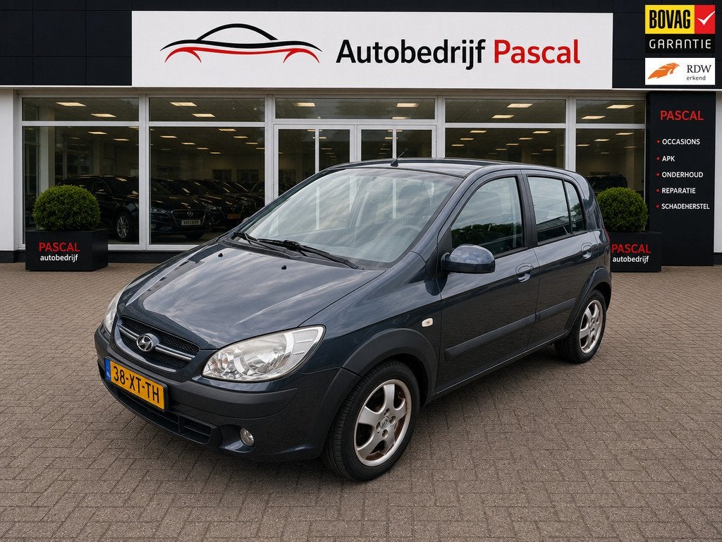 Hyundai Getz 1.4i Active Joy | Airco | Parksensor | NAP |, 450 kg, 4 cilinders, Origineel Nederlands, Bedrijf