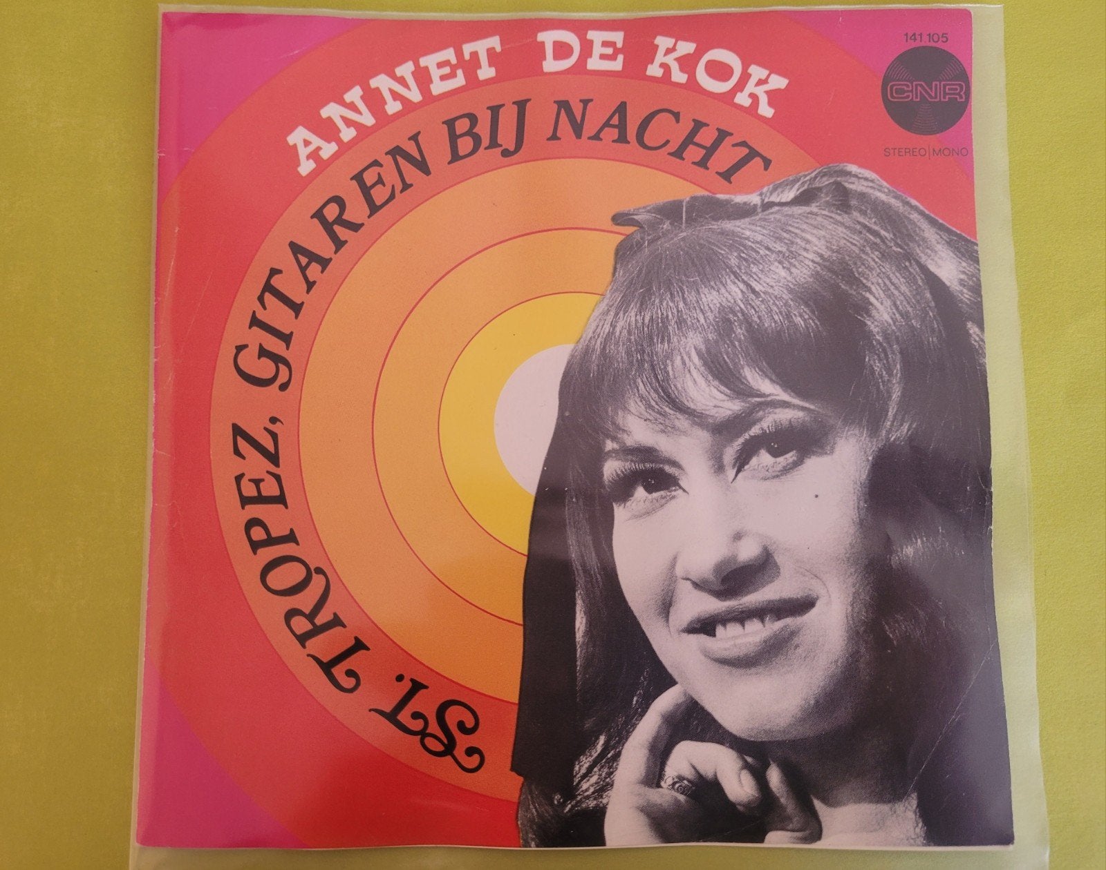 Annet de Kok - St Tropez,gitaren bij nacht - Droog je tranen, Ophalen, Zo goed als nieuw, Overige formaten, Levenslied of Smartlap