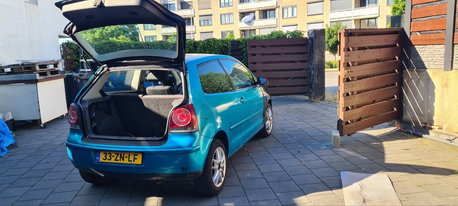 Volkswagen Polo 1.4 TDI 51KW 2008 Zwart, Voorwielaandrijving, 580 kg, 1064 kg, Zwart