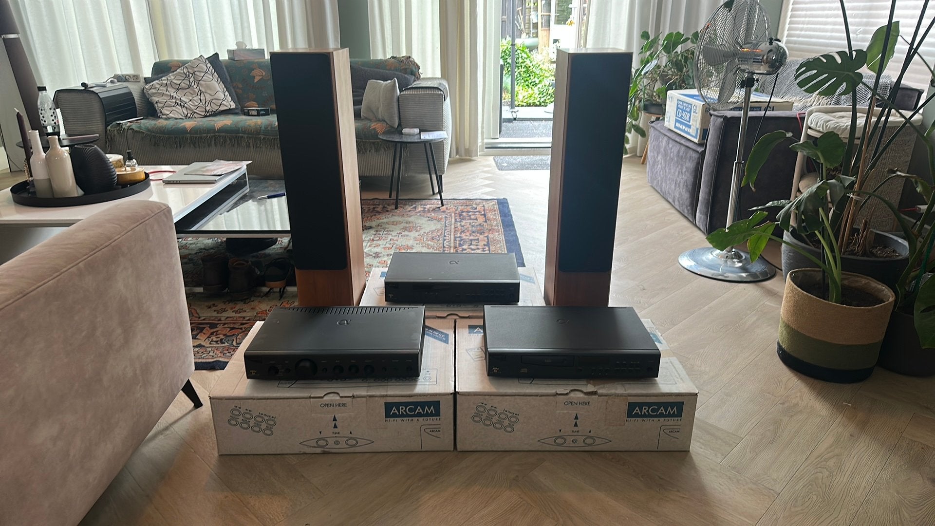 Complete set: Arcam/Tannoy in een perfecte staat!, Ophalen, Zo goed als nieuw, Overige merken