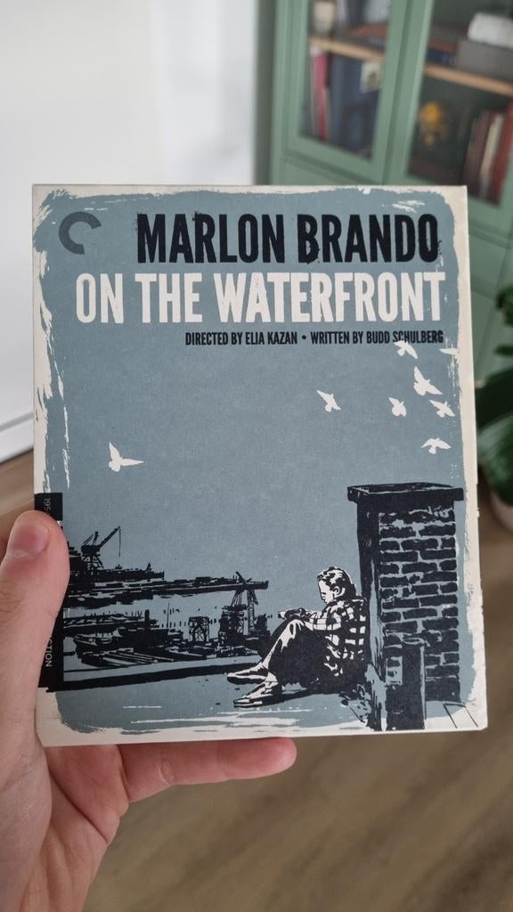 On the Waterfront Blu-ray Criterion Collection, Cd's en Dvd's, Ophalen of Verzenden, Zo goed als nieuw, Klassiekers