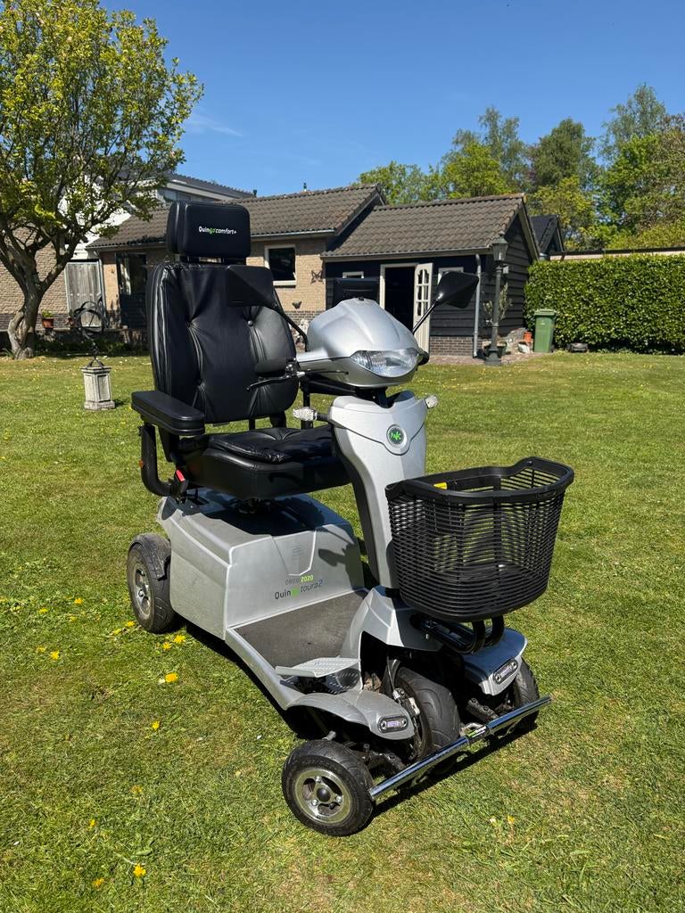 Zeer luxe scootmobiel Quingo Toura 2 bijna nieuw, Ophalen, 16 km/u of meer, 46 km of meer, Quingo