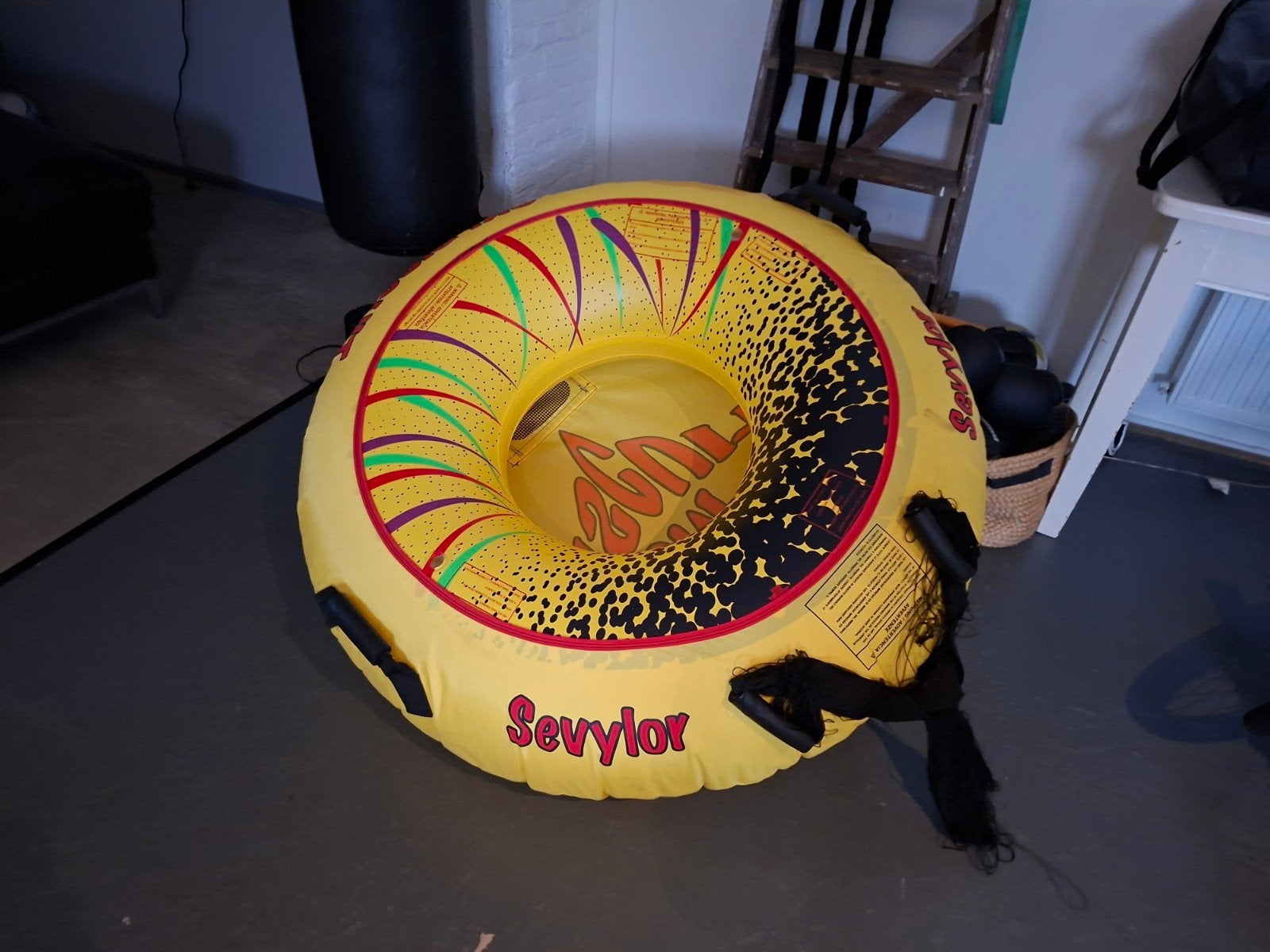 Sleeband / band om achter boot te hangen, Ophalen, Gebruikt