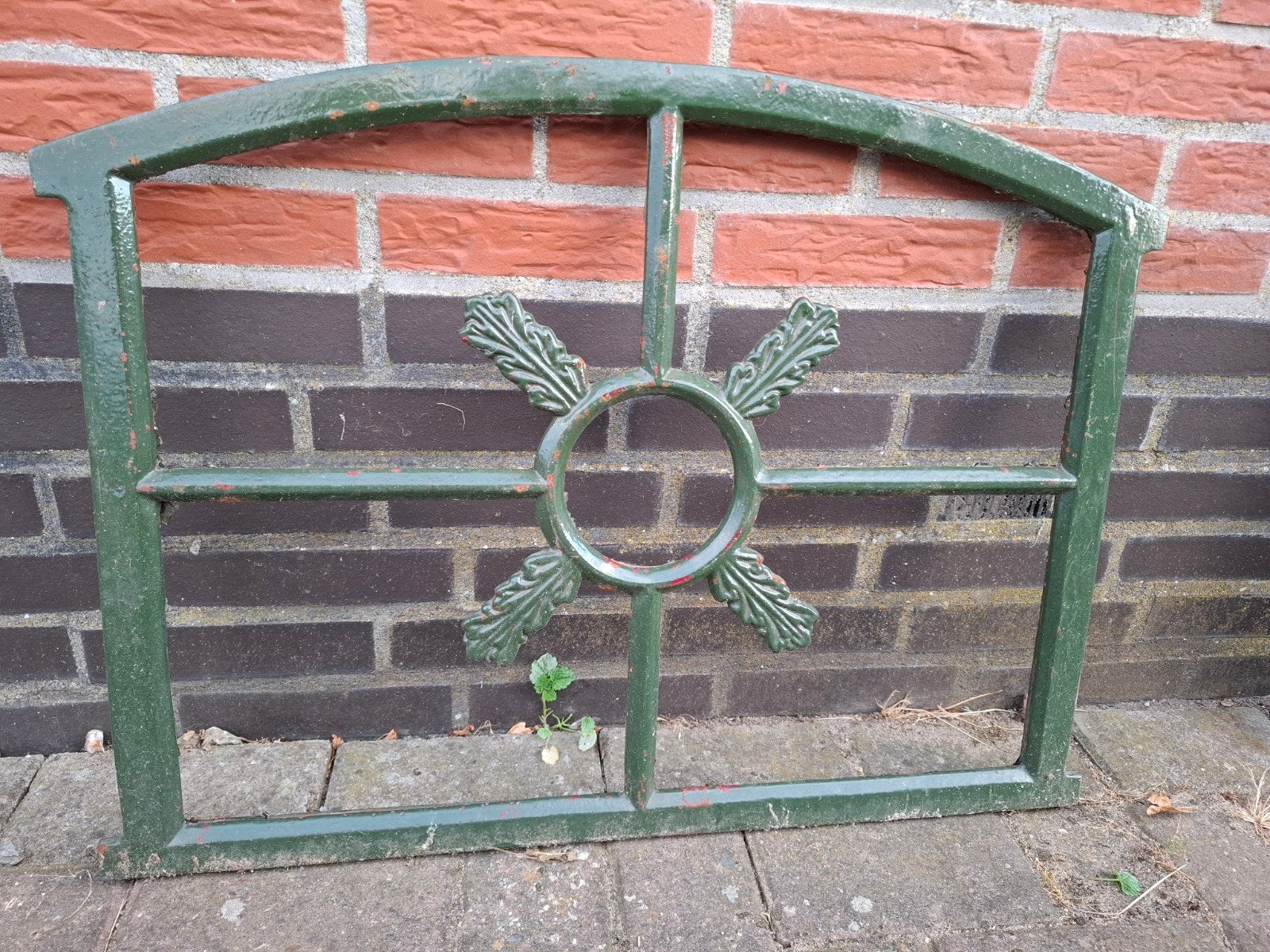 oud ijzeren stalraam met klapraam, Ophalen, Gebruikt, Minder dan 80 cm, 80 tot 120 cm