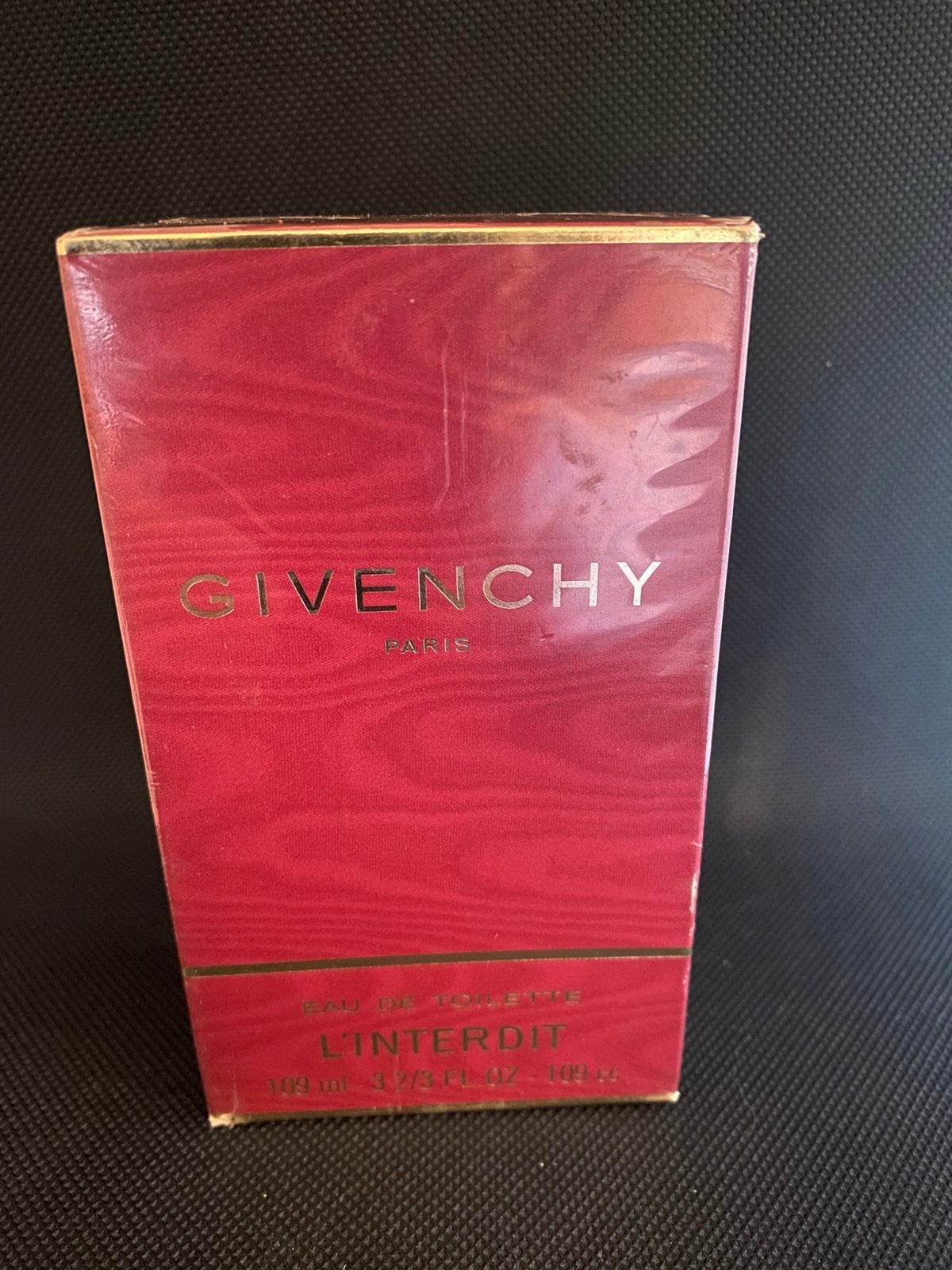 Vintage Givenchy L’Interdit EDT Splash 109ml zeldzaam!, Ophalen of Verzenden, Nieuw