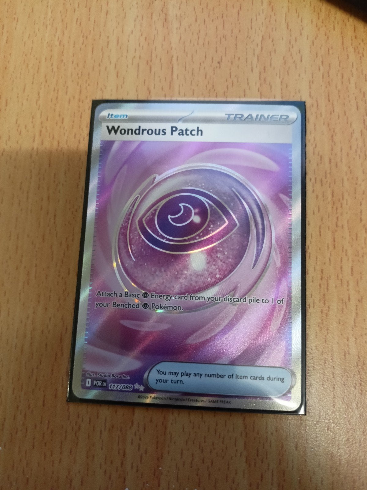 Wondrous patch 117/088, Ophalen, Nieuw, Losse kaart, Foil