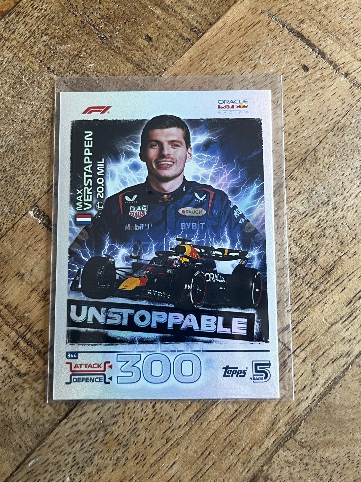 Max Verstappen Unstoppable Topps Turbo Attax 2024 Kaart #344, Ophalen of Verzenden, Nieuw, Formule 1