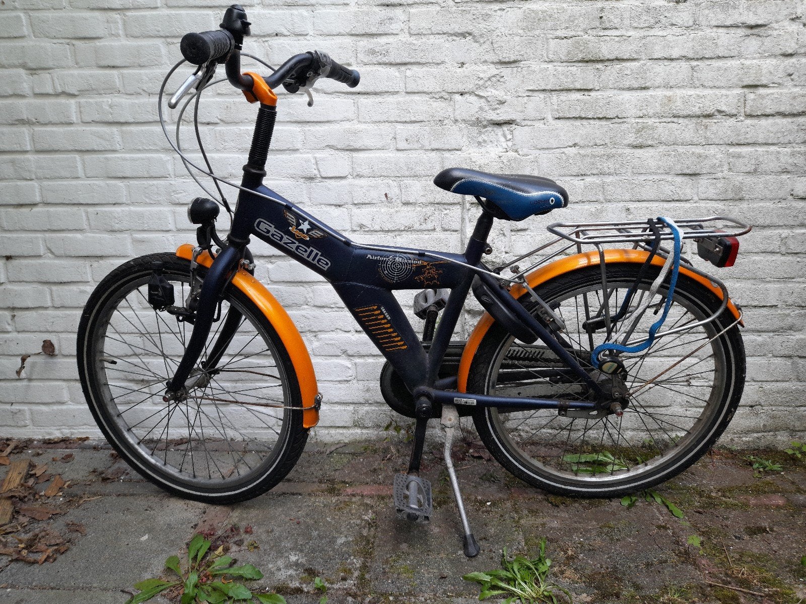Gazelle Kinderfiets, Ophalen, Gebruikt, Minder dan 16 inch, Gazelle Orange