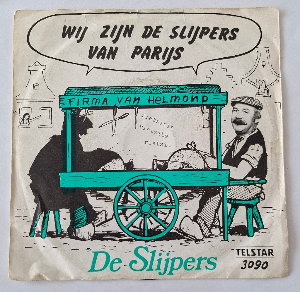 De Slijpers - Wij zijn de slijpers van Parijs, Cd's en Dvd's, Vinyl Singles, Gebruikt, Ophalen of Verzenden, Overige typen, Nederlandstalig