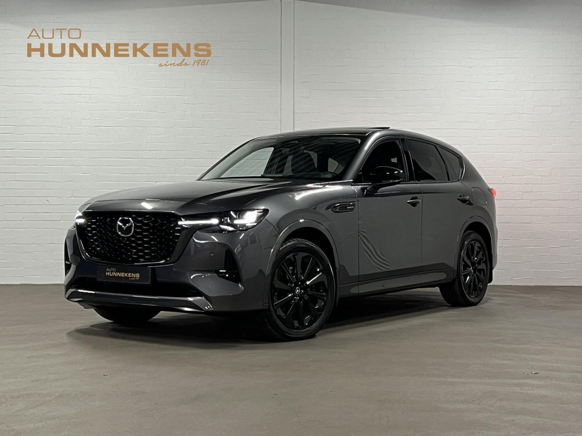 Mazda CX-60 2.5 e-SkyActiv PHEV Homura Trekhaak | Open dak |, Auto's, Automaat, 12 maanden, Gebruikt, 4 cilinders