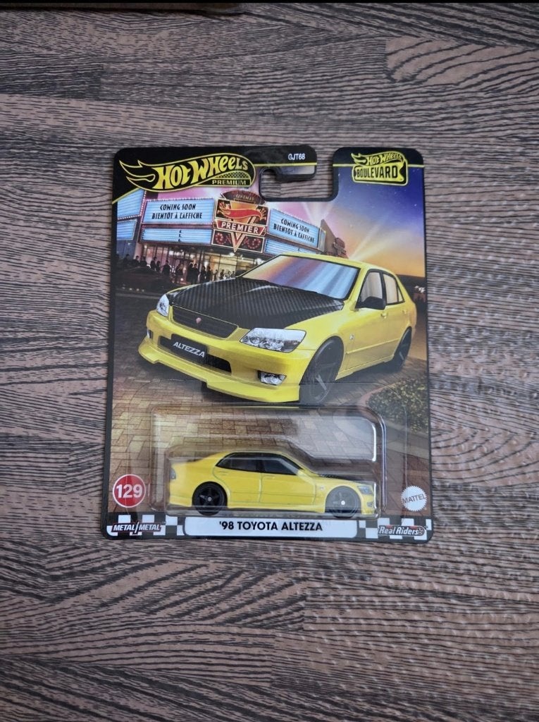 Hot weels Boulevard, 98 Toyota Altezza, Hotweels/Mattel, Mattel Europa B.V., Gondel 1 , 1186MJ Amstelveen, Nederland, Nieuw, Ophalen of Verzenden