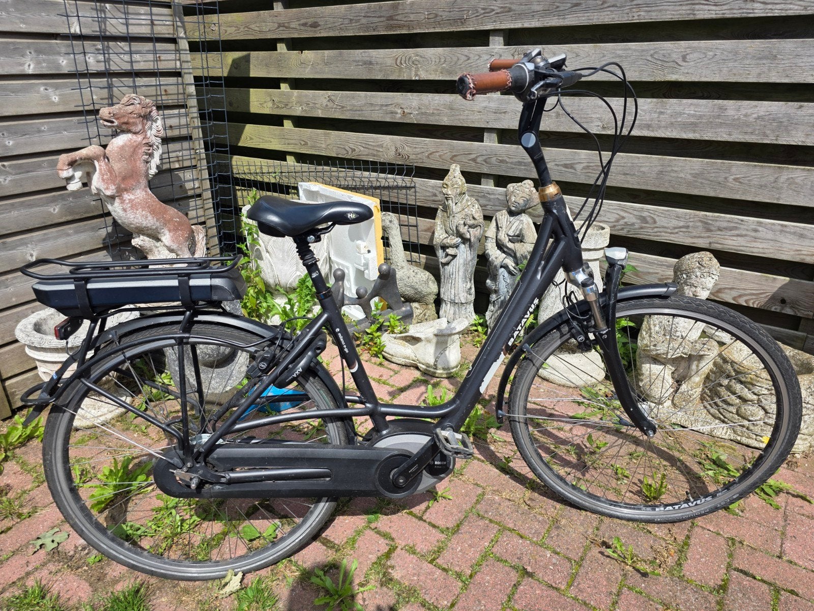 Batavus elektrische damesfiets met Bosch middenmotor, Ophalen of Verzenden