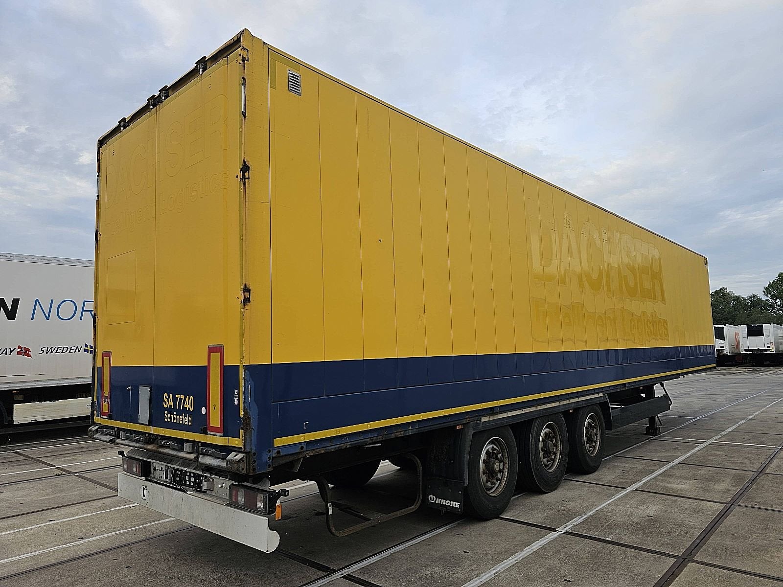 KRONE SD GARMENT KLEIDER doppelstock, Auto's, Vrachtwagens, Overige kleuren, Bedrijf, Aanhangers en Opleggers, Te koop